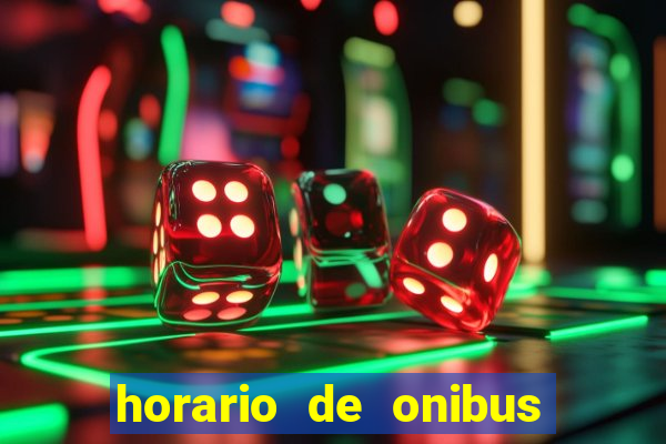 horario de onibus santos dumont x juiz de fora