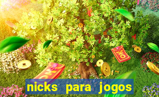 nicks para jogos de tiro