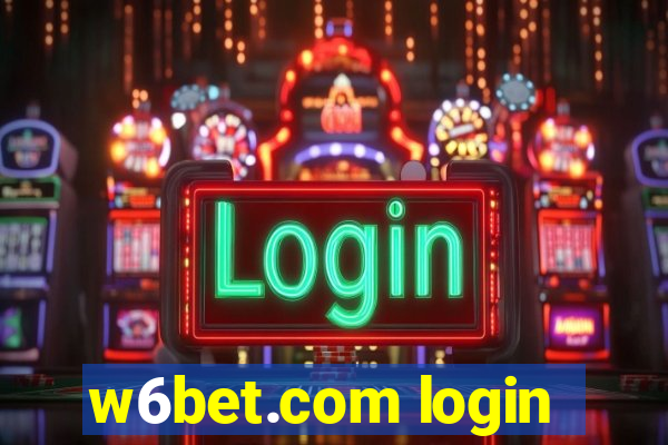 w6bet.com login