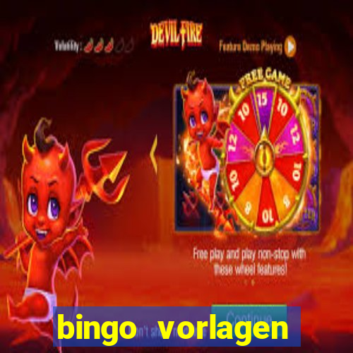 bingo vorlagen kostenlos erstellen