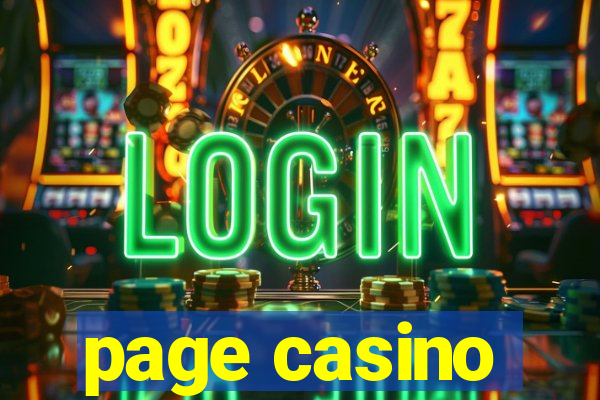 page casino