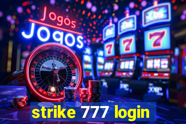 strike 777 login