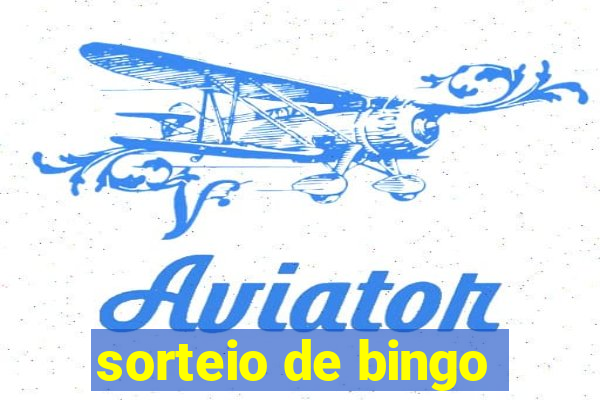 sorteio de bingo