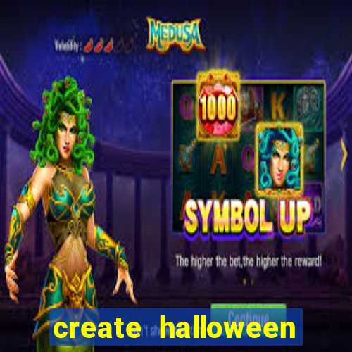 create halloween bingo card