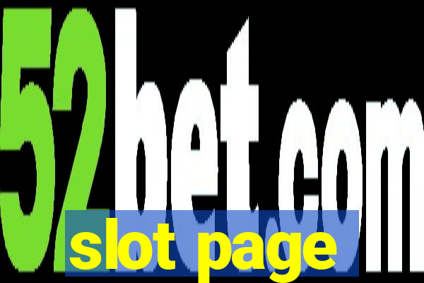 slot page