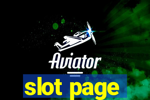 slot page