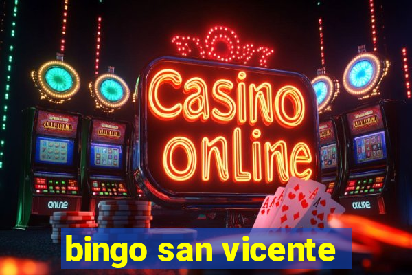 bingo san vicente