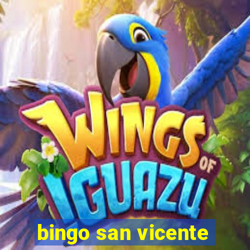 bingo san vicente