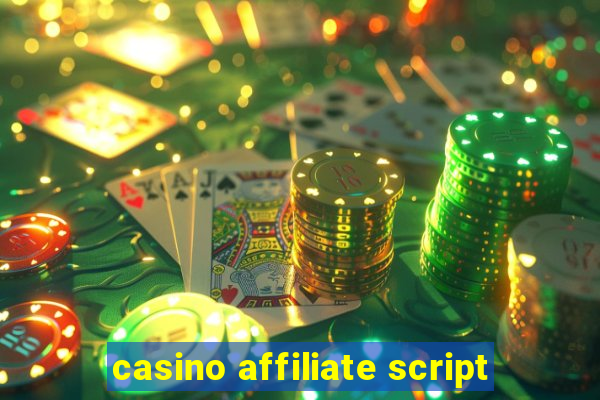 casino affiliate script