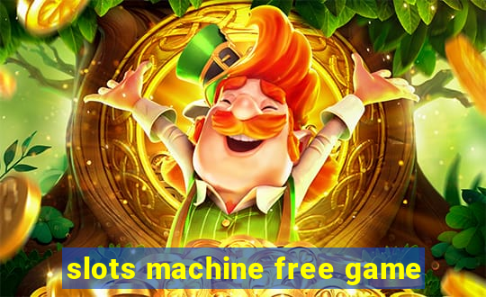 slots machine free game