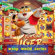 wsop world series of poker