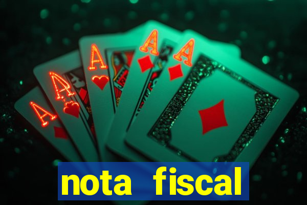 nota fiscal cruzeiro sp