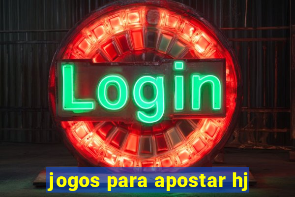 jogos para apostar hj