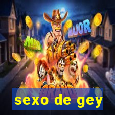 sexo de gey