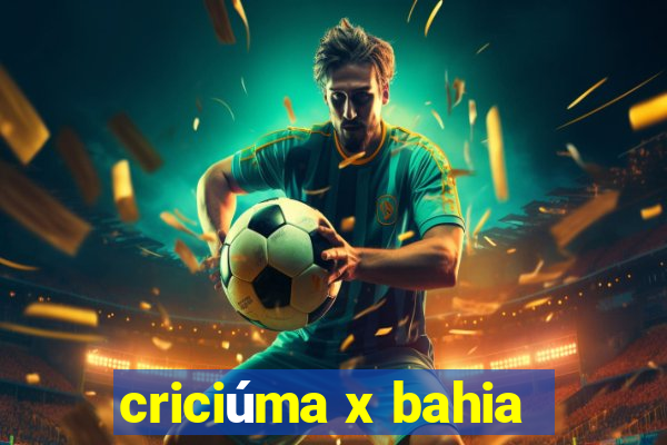 criciúma x bahia