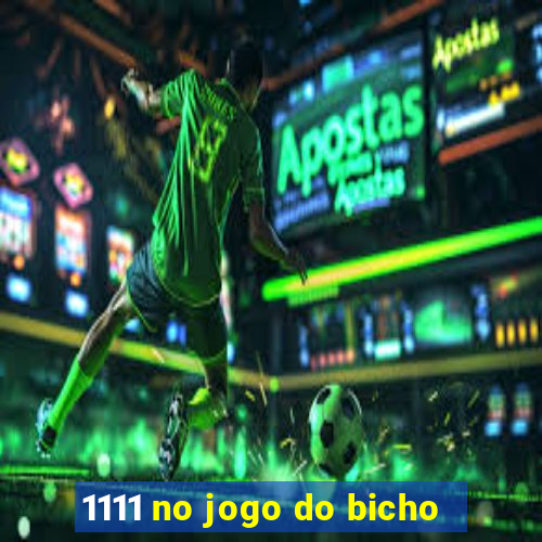 1111 no jogo do bicho