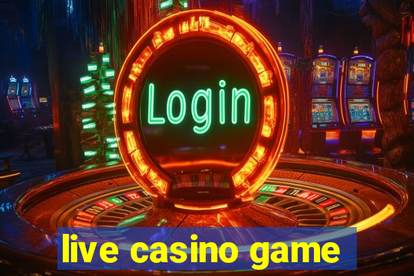 live casino game