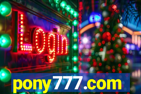 pony777.com