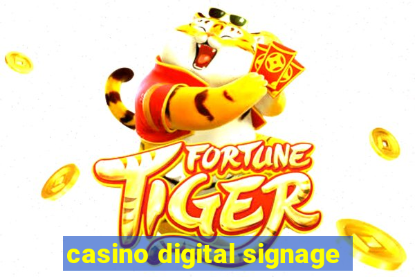 casino digital signage