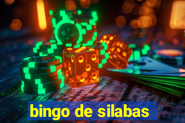 bingo de silabas