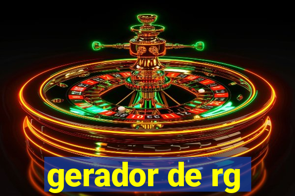 gerador de rg