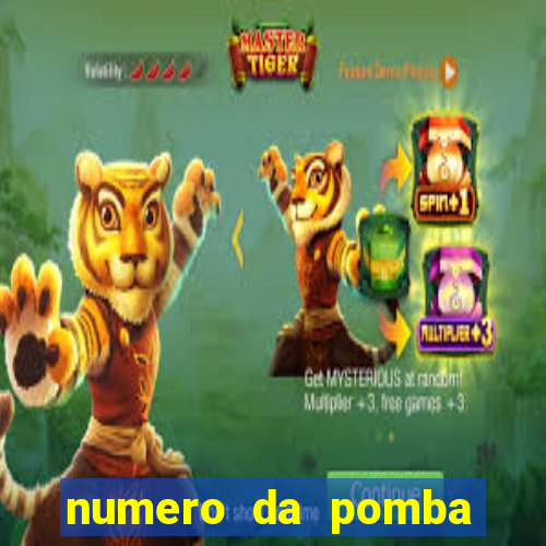 numero da pomba jogo do bicho