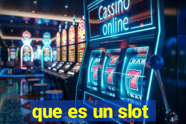 que es un slot