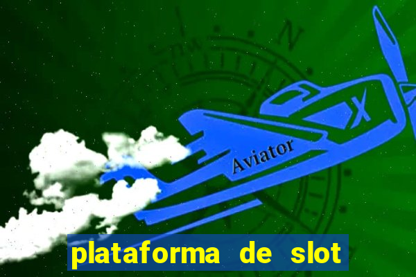 plataforma de slot que mais paga