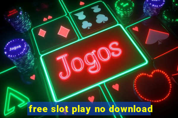 free slot play no download