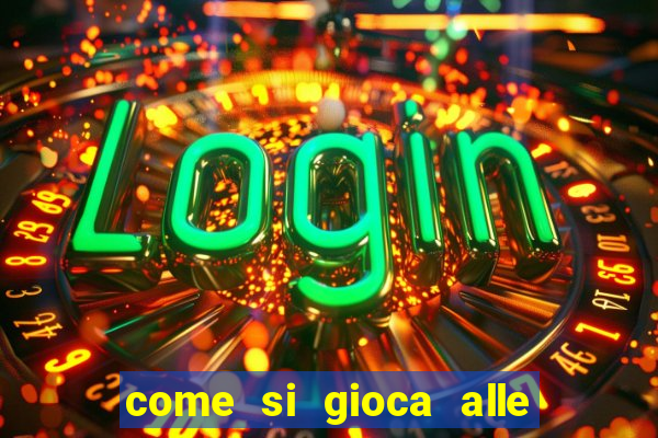 come si gioca alle slot machine online