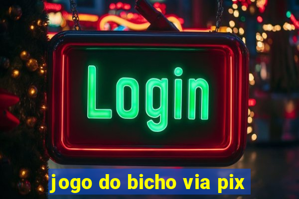 jogo do bicho via pix