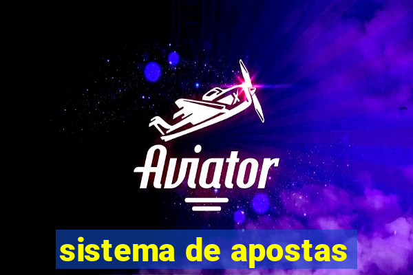 sistema de apostas