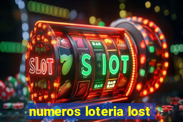 numeros loteria lost