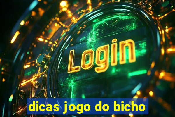 dicas jogo do bicho