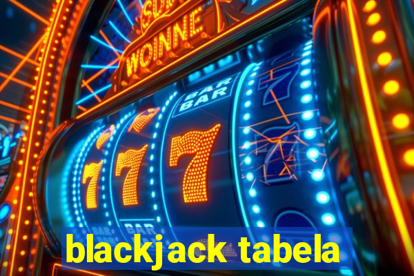 blackjack tabela