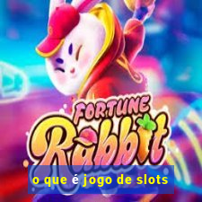 o que é jogo de slots