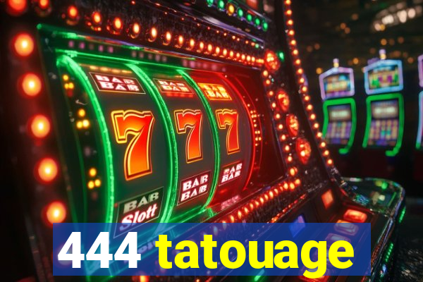 444 tatouage