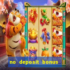 no deposit bonus casino real money