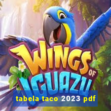 tabela taco 2023 pdf