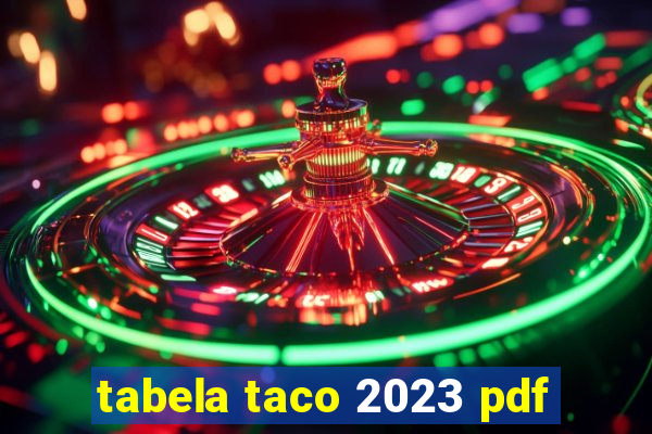 tabela taco 2023 pdf