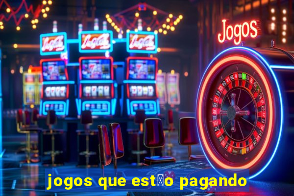 jogos que est茫o pagando