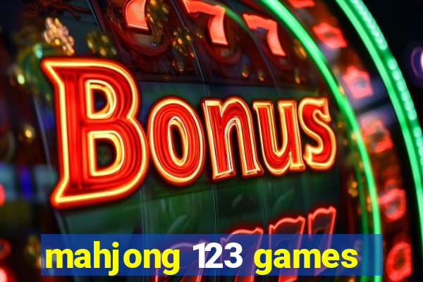 mahjong 123 games