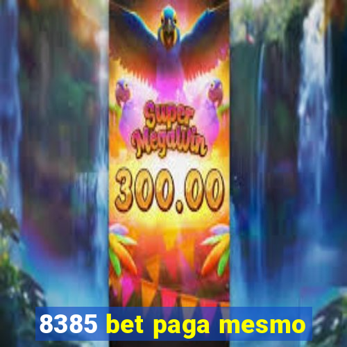 8385 bet paga mesmo