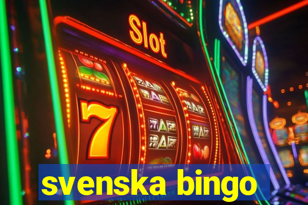 svenska bingo