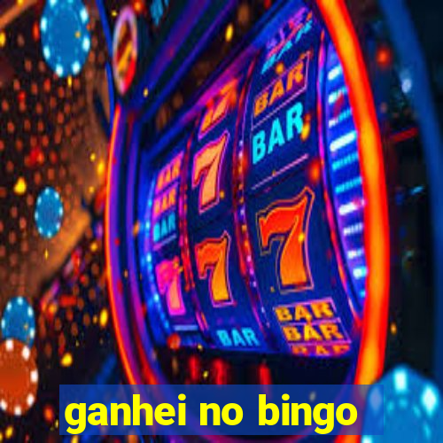 ganhei no bingo