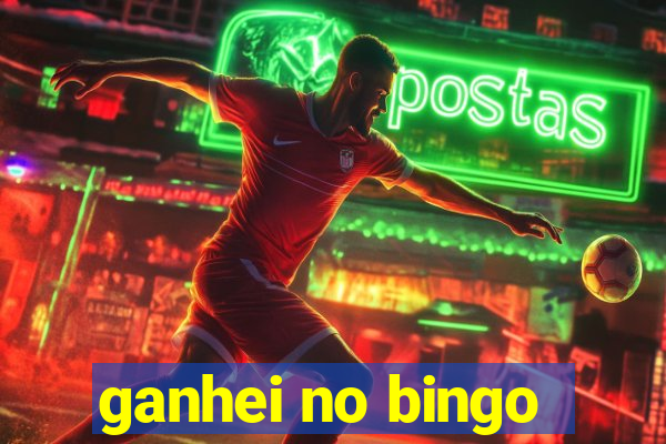 ganhei no bingo