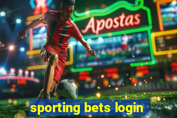 sporting bets login