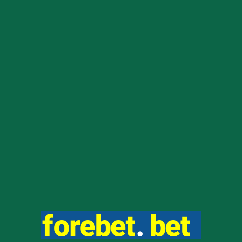 forebet. bet