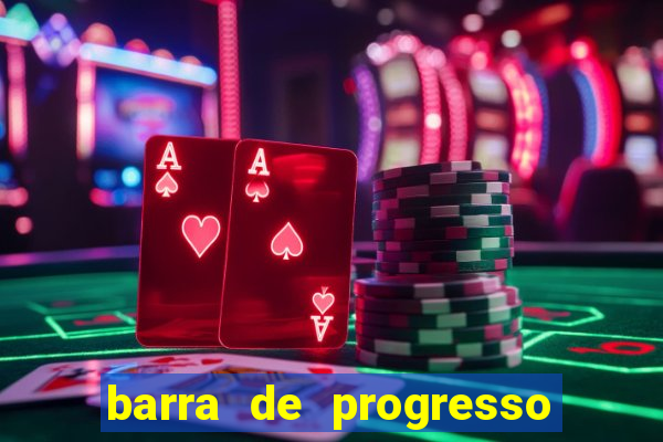 barra de progresso 99 blaze o que significa