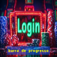 barra de progresso 99 blaze o que significa